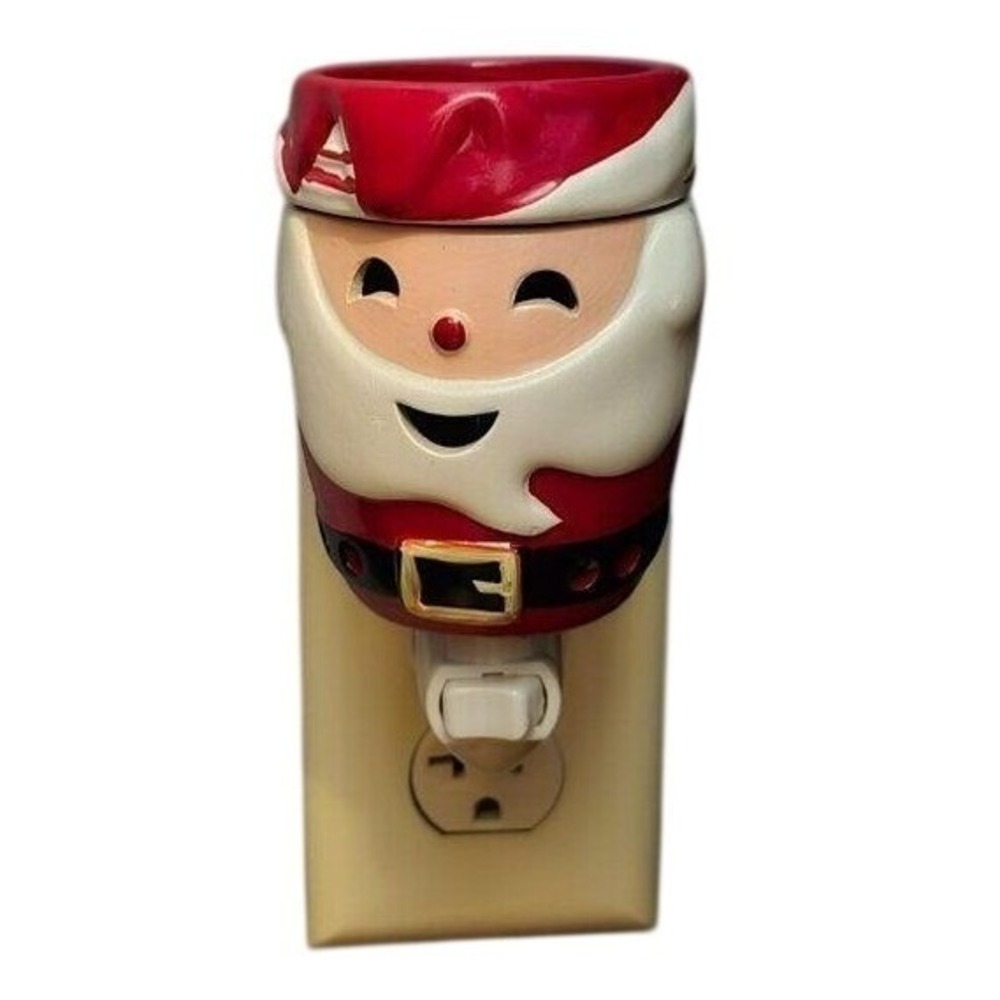 Langley/Empire Candle LLC Plug-in Fragrance Warmer Santa Holiday Night light VTG